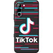 Чорний чохол BoxFace Infinix Hot 70 Tik Tok