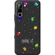 Чорний чохол BoxFace Infinix Hot 70 Among Us Invisible