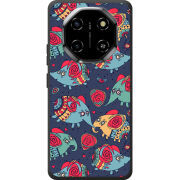 Чохол BoxFace Blackview Shark 6 Flying Elephants
