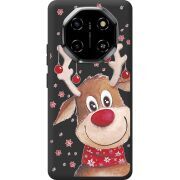 Прозорий чохол BoxFace Blackview Shark 6 Winter Deer