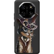 Прозорий чохол BoxFace Blackview Shark 6 Steampunk Cat