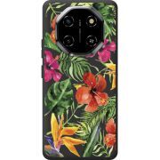 Прозорий чохол BoxFace Blackview Shark 6 Tropical Flowers