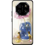 Чохол зі стразами Blackview Shark 6 Little Boy and Girl