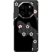 Чорний чохол BoxFace Blackview Shark 6 Flower Hair
