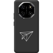 Чорний чохол BoxFace Blackview Shark 6 Paper Plane