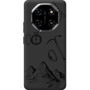 Чорний чохол BoxFace Blackview Shark 6 Mountains