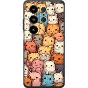 Чохол BoxFace Blackview Wave 10 Котики муркотики