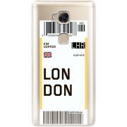 Прозрачный чехол Uprint Huawei GR5 Ticket London