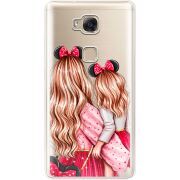 Прозрачный чехол Uprint Huawei GR5 Mouse Girls