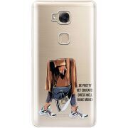 Прозрачный чехол Uprint Huawei GR5 Motivation