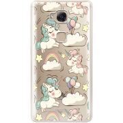 Прозрачный чехол Uprint Huawei GR5 Unicorns