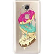 Прозрачный чехол Uprint Huawei GR5 Donuts