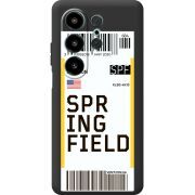 Прозорий чохол BoxFace Blackview Wave 10 Ticket Springfield