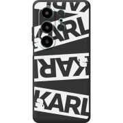 Чорний чохол BoxFace Blackview Wave 10 White Karl