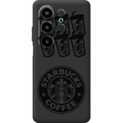 Чорний чохол BoxFace Blackview Wave 10 Black Coffee