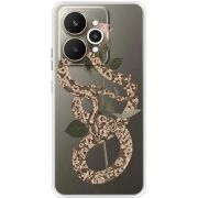 Прозорий чохол BoxFace Realme 15 5G Glamor Snake