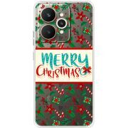 Прозорий чохол BoxFace Realme 15 5G Vintage Christmas Pattern