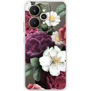 Прозорий чохол BoxFace Realme 15 5G Floral Dark Dreams