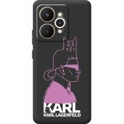 Чорний чохол BoxFace Realme 15 5G Pink Karl