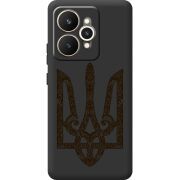 Чорний чохол BoxFace Realme 15 5G Ukrainian Trident