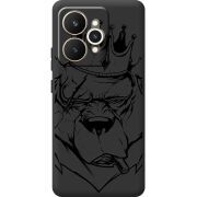 Чорний чохол BoxFace Realme 15 5G Bear King
