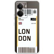Прозорий чохол BoxFace Realme P3 Ticket London