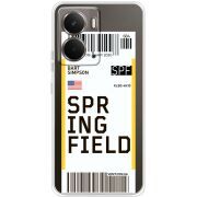 Прозорий чохол BoxFace Realme P3 Ticket Springfield