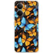 Прозорий чохол BoxFace Realme P3 Butterfly Morpho