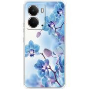 Чохол зі стразами Realme P3 Orchids