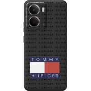 Чорний чохол BoxFace Realme P3 Tommy Print