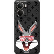 Чорний чохол BoxFace Realme P3 looney bunny