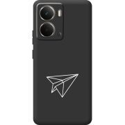 Чорний чохол BoxFace Realme P3 Paper Plane
