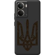Чорний чохол BoxFace Realme P3 Ukrainian Trident
