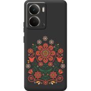 Чорний чохол BoxFace Realme P3 Ukrainian Ornament