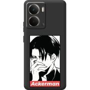 Чорний чохол BoxFace Realme P3 Attack On Titan - Ackerman