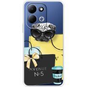 Прозорий чохол BoxFace Xiaomi Redmi 17 Fashion Pug
