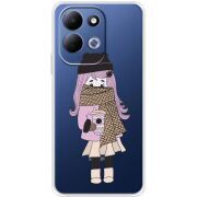 Прозорий чохол BoxFace Xiaomi Redmi 17 Winter Morning Girl