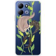 Прозорий чохол BoxFace Xiaomi Redmi 17 Cute Mermaid