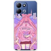 Прозорий чохол BoxFace Xiaomi Redmi 17 Wiked Lady
