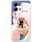 Прозорий чохол BoxFace Xiaomi Redmi 17 Travel Girl
