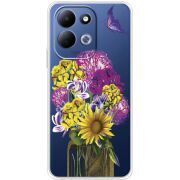 Прозорий чохол BoxFace Xiaomi Redmi 17 My Bouquet