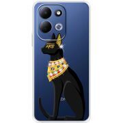 Чохол зі стразами Xiaomi Redmi 17 Egipet Cat