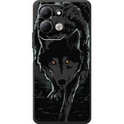 Чорний чохол BoxFace Xiaomi Redmi 17 Wolf