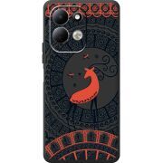 Чорний чохол BoxFace Xiaomi Redmi 17 Ornament