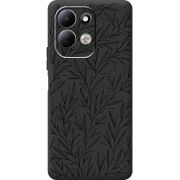 Чорний чохол BoxFace Xiaomi Redmi 17 Leaves