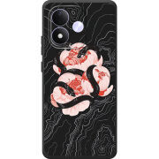Чохол BoxFace Xiaomi Redmi Note 17 Snake Rose