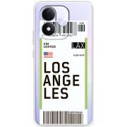Прозорий чохол BoxFace Xiaomi Redmi Note 17 Ticket Los Angeles