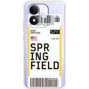 Прозорий чохол BoxFace Xiaomi Redmi Note 17 Ticket Springfield