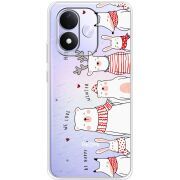 Прозорий чохол BoxFace Xiaomi Redmi Note 17 The Friendly Beasts