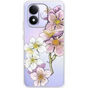 Прозорий чохол BoxFace Xiaomi Redmi Note 17 Cherry Blossom